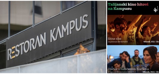 Talijanski kino hitovi stižu na Kampus, ne propustite besplatne projekcije